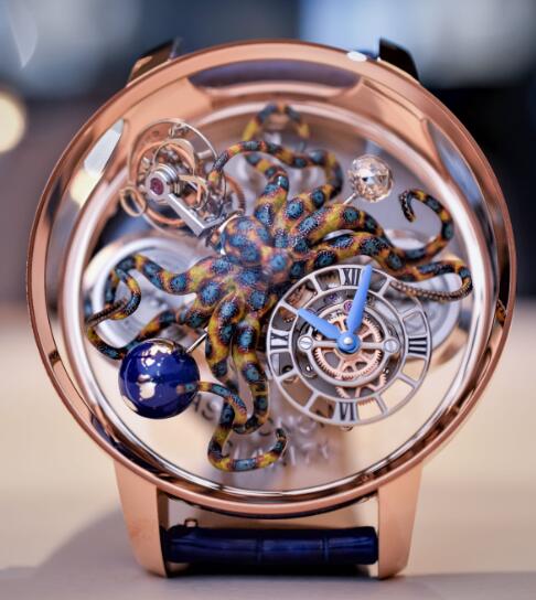 Jacob & Co Replica watch Grand Complication Masterpieces Astronomia Octopus AT120.40.OU.SD.B